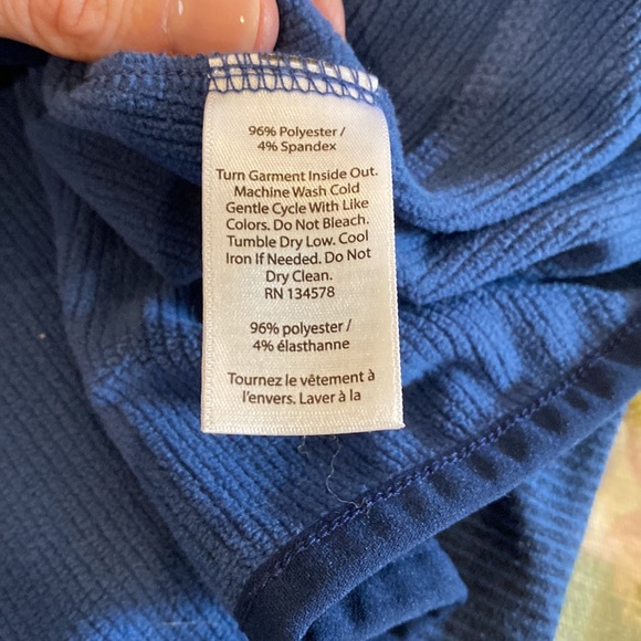 Women’s Vineyard Vines Zipper Jacket Navy M - Picture 7 of 7